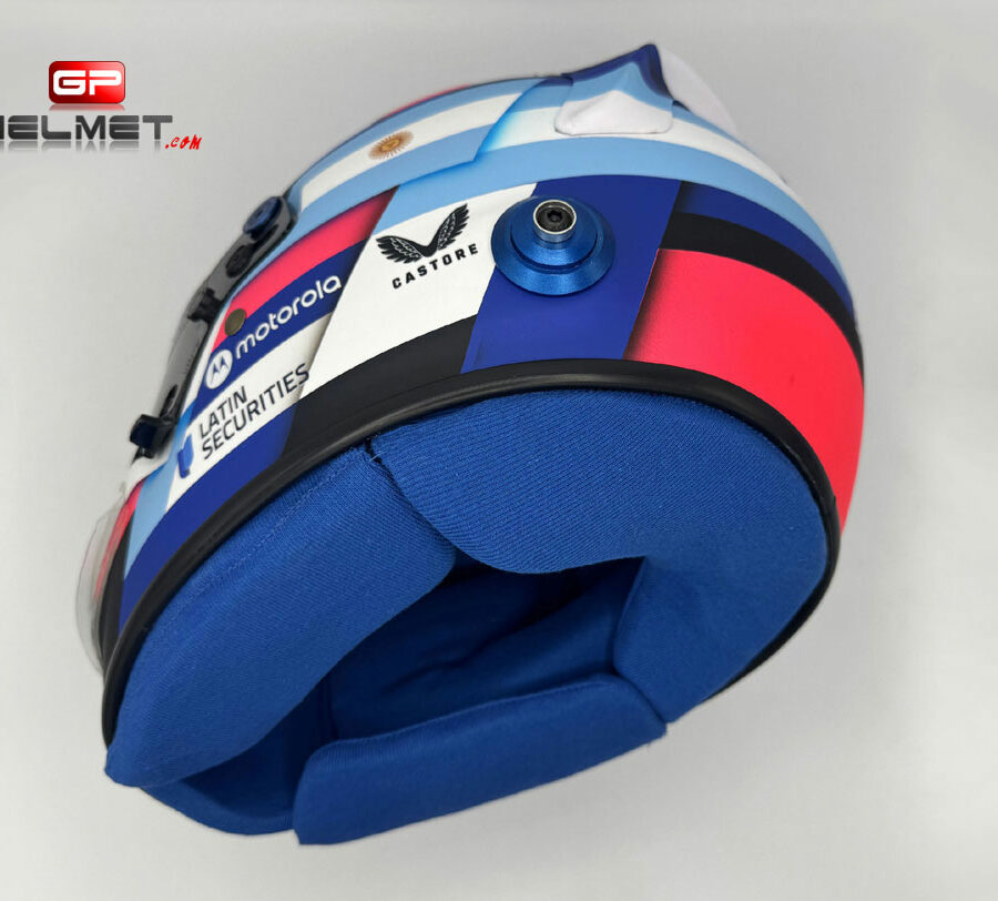 Franco Colapinto 2025 F1 Replica Helmet Alpine F1 Alpine F1 Team