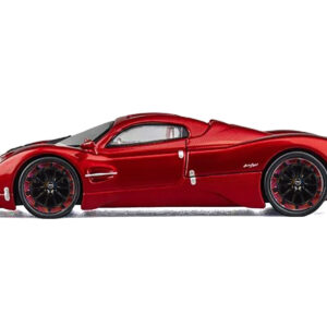 Pagani Utopia Red Metallic with Red Carbon Top 1/64 Diecast Model Car by CM Model from the Sports Car Racing Model Cars store collection.