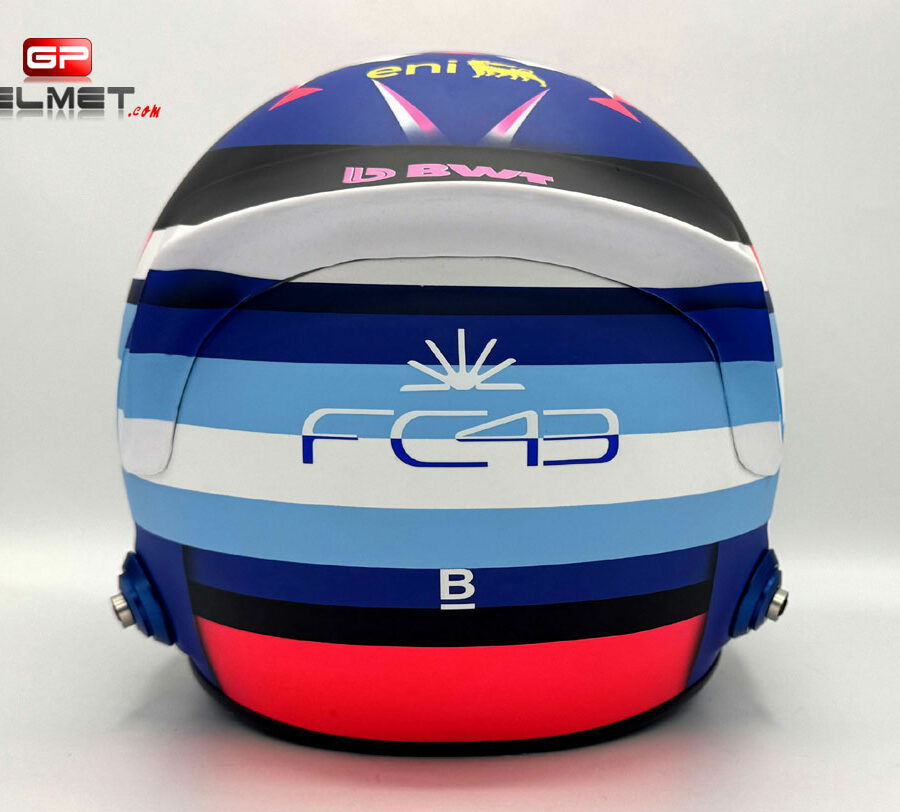 Franco Colapinto 2025 F1 Replica Helmet Alpine F1 Alpine F1 Team