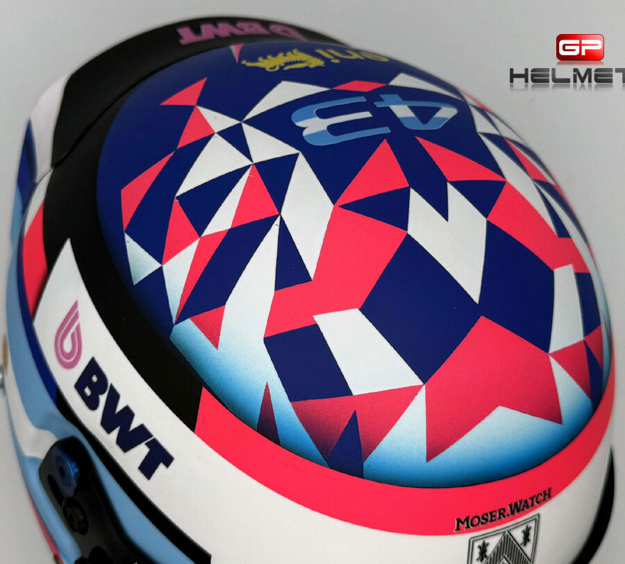 Franco Colapinto 2025 F1 Replica Helmet Alpine F1 Alpine F1 Team