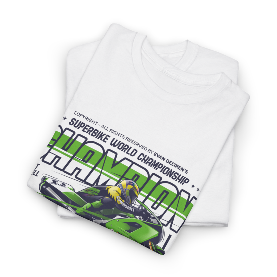 Scott Russell 1993 World Superbike Champion T-Shirt | Superbike Legend Tee | Kawasaki Sportbike Vintage Gift George Russell