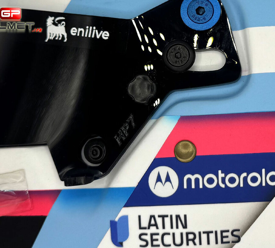 Franco Colapinto 2025 F1 Replica Helmet Alpine F1 Alpine F1 Team
