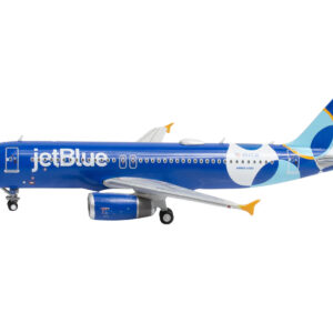 Airbus A320 Commercial Aircraft "JetBlue Airways" (N547JB) Blue with Graphics 1/400 Diecast Model Airplane by GeminiJets  by Diecast Mania