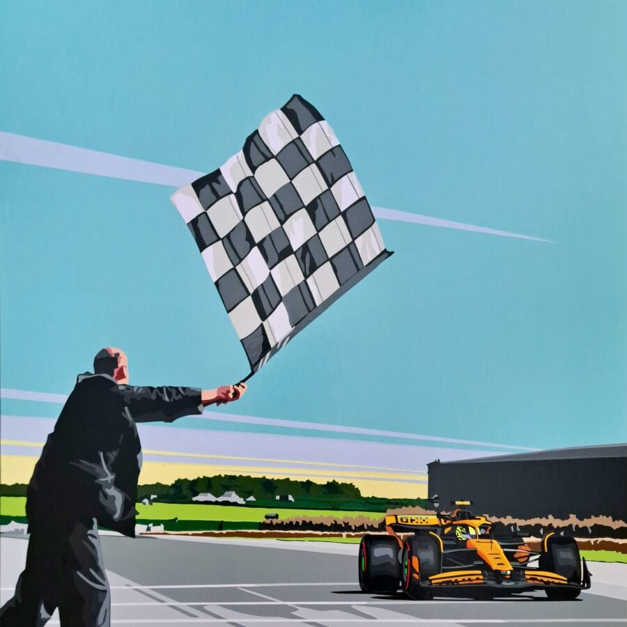 F1 75. A celebration of 75 years of F1. Lando Norris, McLaren. from the McLaren F1 Memorabilia store collection.