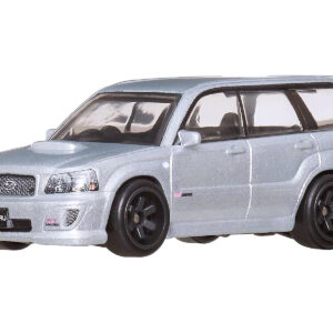 Subaru Forester STI Silver Metallic "Fast Wagons" Series Diecast Model Car by Hot Wheels from the Sports Car Racing Model Cars store collection.