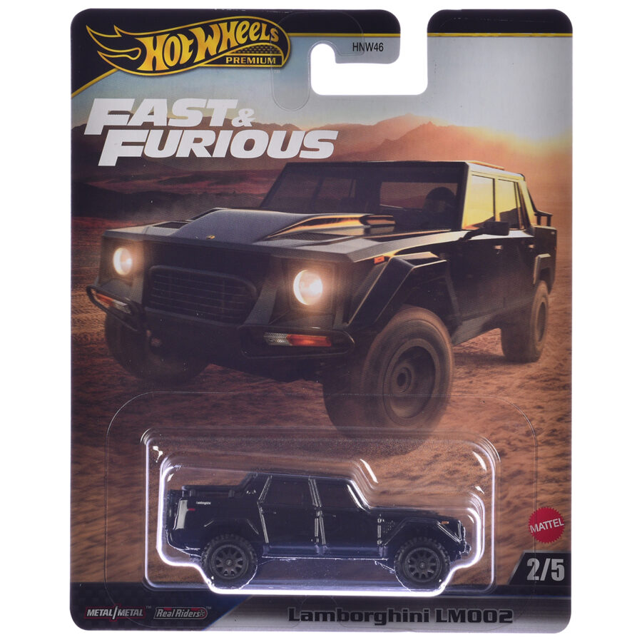 Lamborghini LM002 Black "Fast & Furious" (2009) Movie "Fast & Furious" Series Diecast Model Car by Hot Wheels from the Sports Car Racing Gifts store collection.