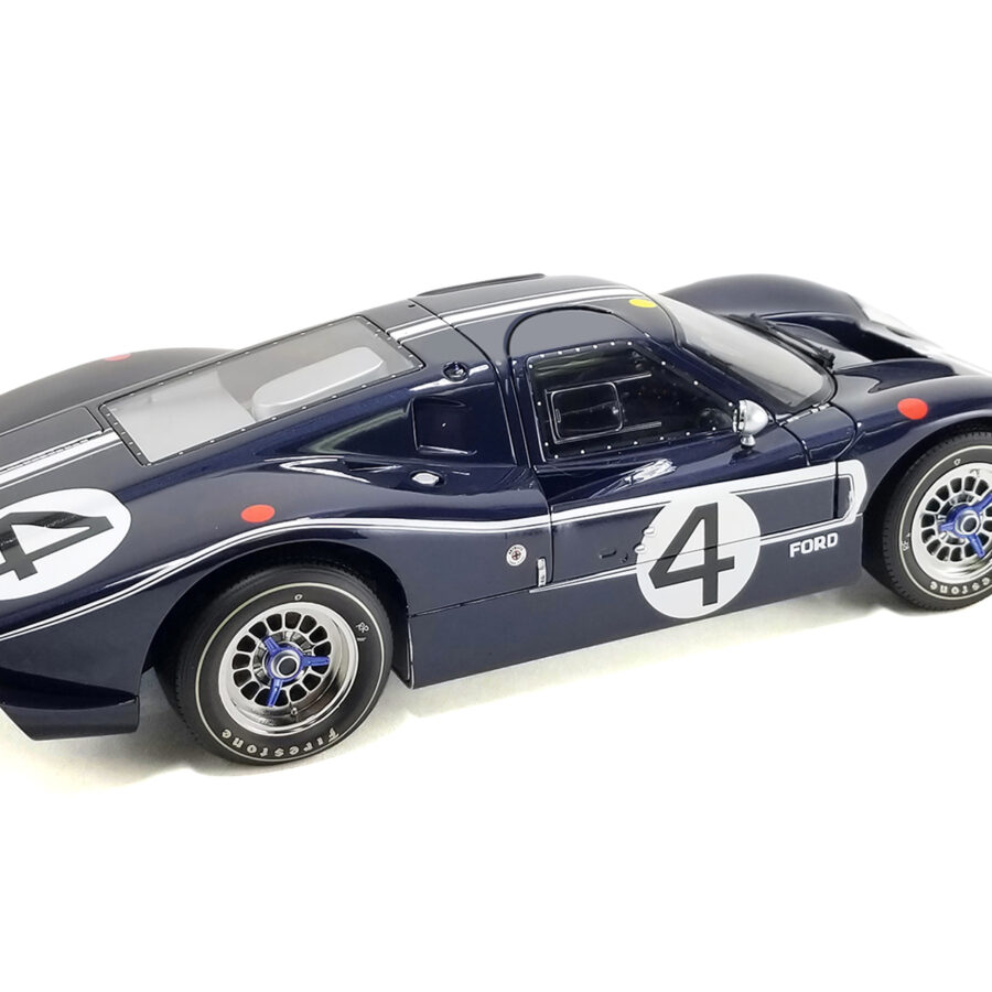 Ford GT40 MKIV #4 Denny Hulme - Lloyd Ruby "Holman & Moody" "24 Hours of Le Mans" (1967) "Masterpiece Collection" 1/12 Diecast Model Car by ACME Automotive