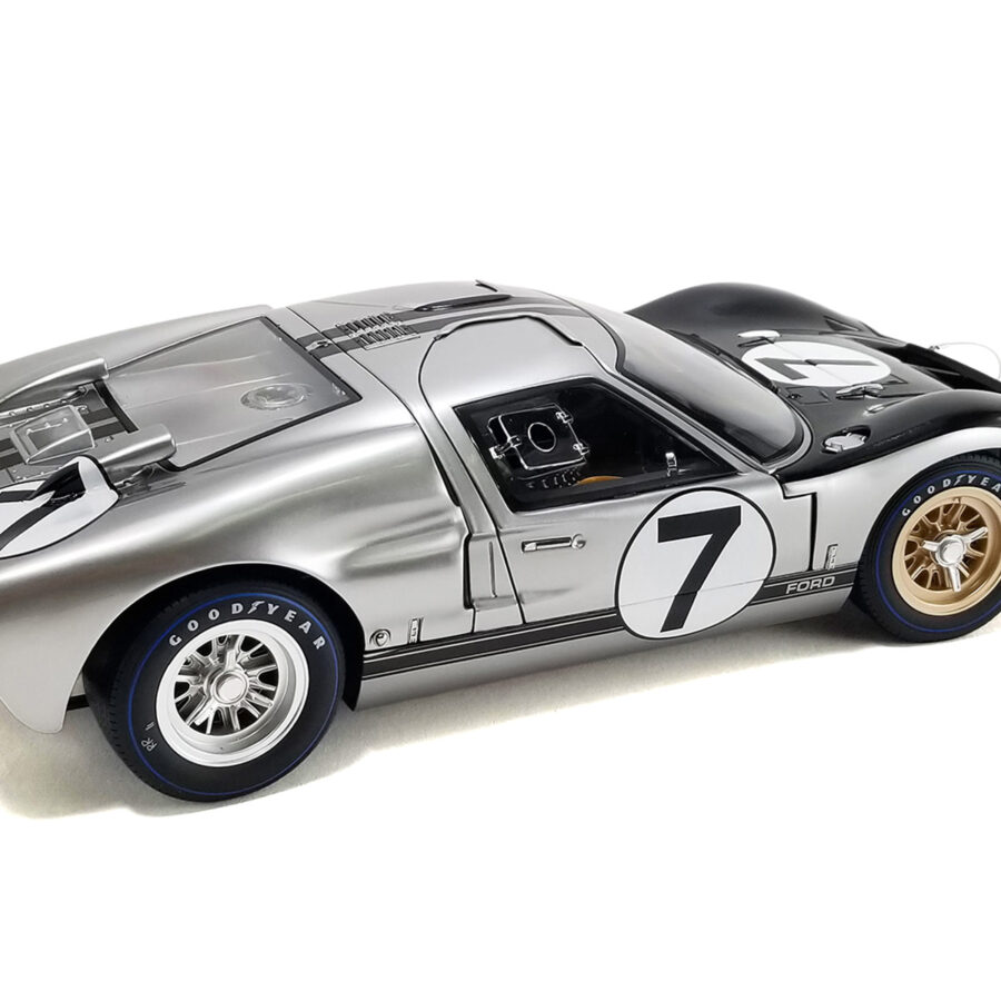 Ford GT40 MKII-B #7 Graham Hill - Brian Muir "Alan Mann Racing" "24 Hours of Le Mans" (1966) "Masterpiece Collection" 1/12 Diecast Model Car by ACME Automotive
