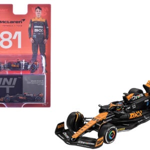 McLaren MCL60 #81 Oscar Piastri 3rd Place Formula One F1 "Japanese GP" (2023) Limited Edition 1/64 Diecast Model Car by Mini GT from the Sports Car Racing Collectibles store collection.