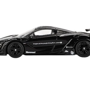 McLaren 720S LB-Works Black Limited Edition 1/64 Diecast Model Car by Mini GT from the Sports Car Racing Collectibles store collection.