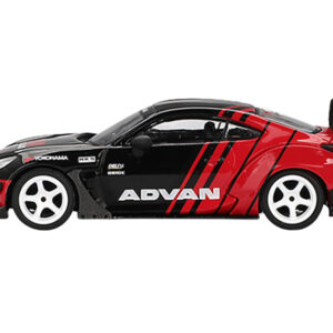 Toyota GR86 "HKS TYPE R ADVAN" RHD (Right Hand Drive) Black and Red "2022 Tokyo Auto Salon" Limited Edition 1/64 Diecast Model Car by Mini GT Automotive by Diecast Mania