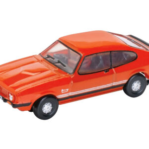 Ford Capri Mk3 RHD (Right Hand Drive) Sebring Red 1/148 (N) Scale Diecast Model Car by Oxford Diecast  by Diecast Mania