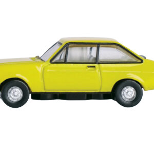 Ford Escort Mk2 RHD (Right Hand Drive) Signal Yellow 1/148 (N) Scale Diecast Model Car by Oxford Diecast  by Diecast Mania