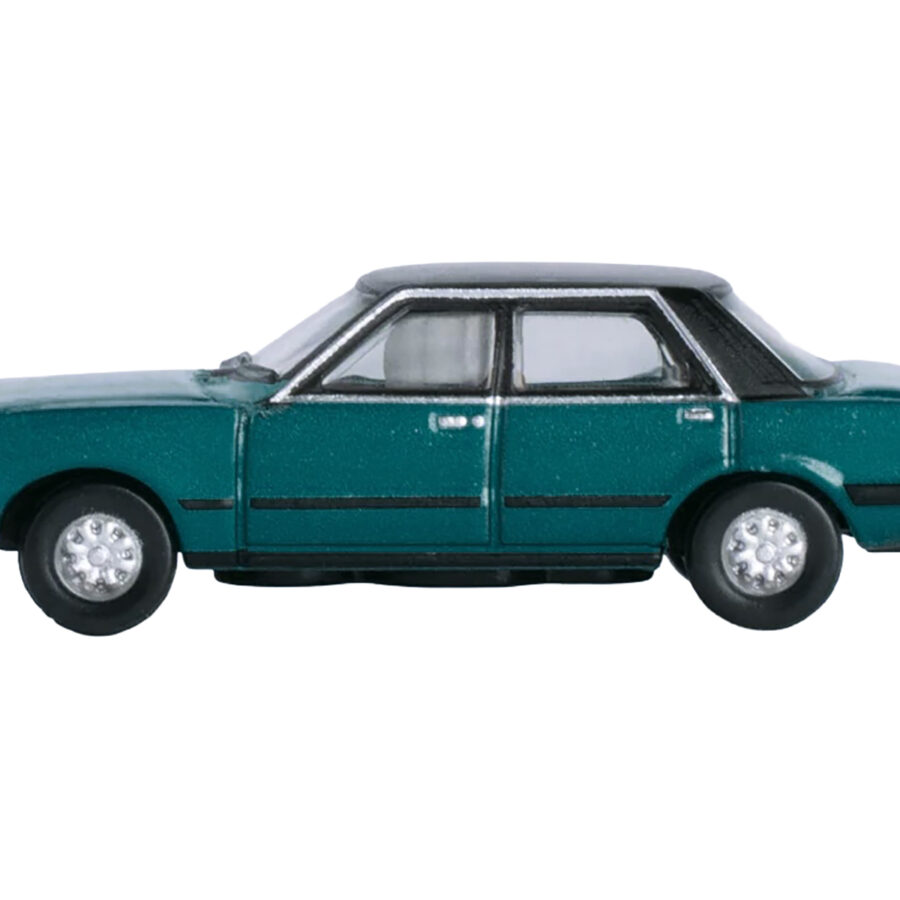 Ford Cortina Mk5 RHD (Right Hand Drive) Cosmos Blue Metallic with Black Top 1/148 (N) Scale Diecast Model Car by Oxford Diecast from the Sports Car Racing Gifts store collection.