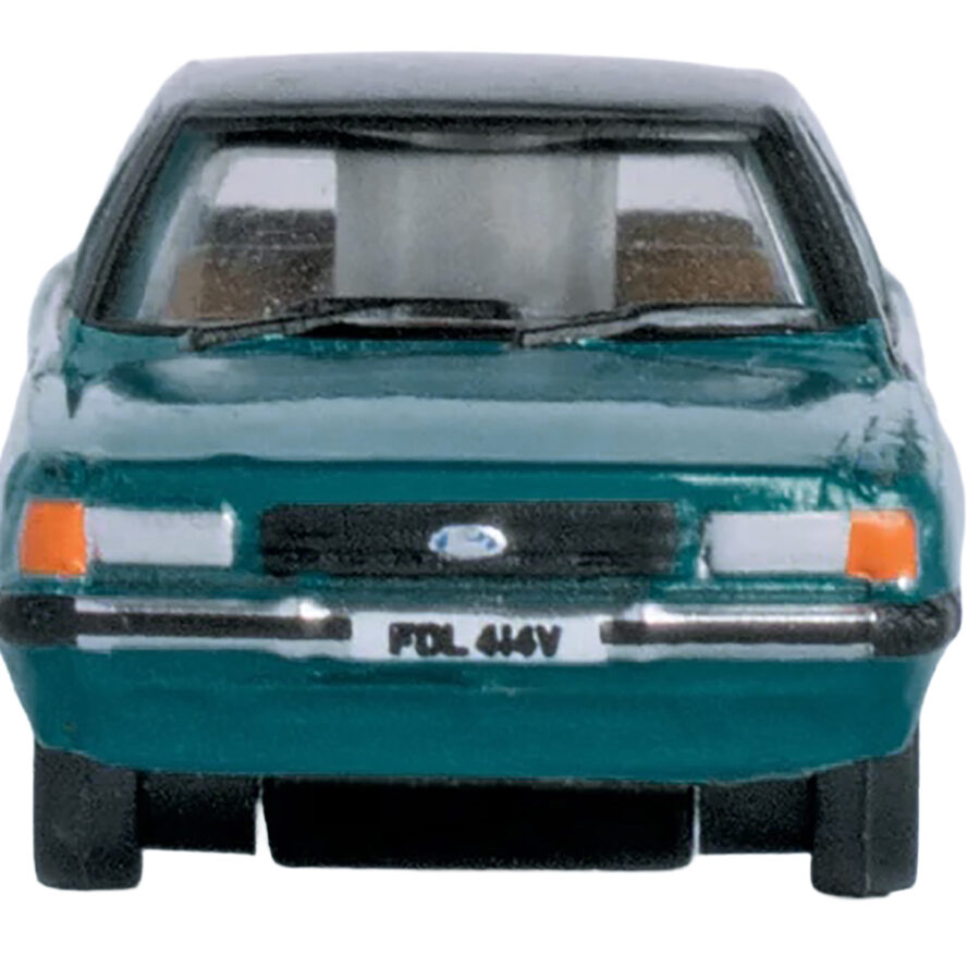 Ford Cortina Mk5 RHD (Right Hand Drive) Cosmos Blue Metallic with Black Top 1/148 (N) Scale Diecast Model Car by Oxford Diecast Automotive