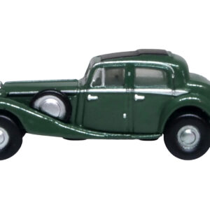 Jaguar SS RHD (Right Hand Drive) Suede Green with Black Top 1/148 (N) Scale Diecast Model Car by Oxford Diecast from the Sports Car Racing Gifts store collection.