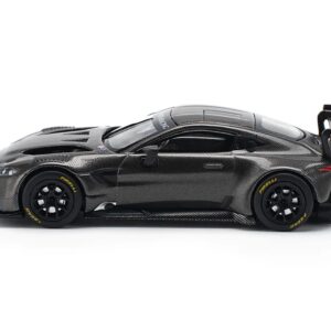 Aston Martin GT3 Carbon Edition 1/64 Diecast Model Car by Pop Race  by Diecast Mania