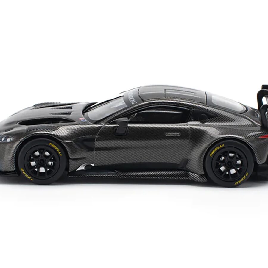 Aston Martin GT3 Carbon Edition 1/64 Diecast Model Car by Pop Race Automotive