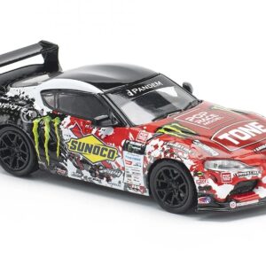 Toyota Pandem GR Supra RHD (Right Hand Drive) Daigo Saito "D1 Grand Prix" (2024) 1/64 Diecast Model Car by Pop Race  by Diecast Mania