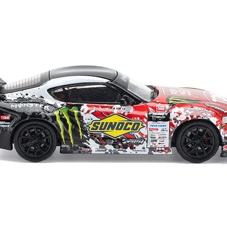 Toyota Pandem GR Supra RHD (Right Hand Drive) Daigo Saito "D1 Grand Prix" (2024) 1/64 Diecast Model Car by Pop Race Automotive