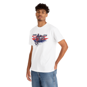 Thomas Luthi 2006 T-Shirt | Swiss MotoGP Legend Racing Tee | Retro Grand Prix Motorcycle Racer Fan Gift from the MotoGP Clothing & Merchandise store collection.