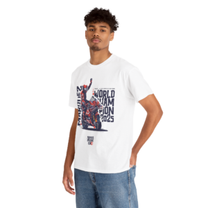 Marc Marquez 2025 MotoGP World Champion T-Shirt | MotoGP Legend Racing Tee | Ducati Lenovo from the MotoGP Clothing & Merchandise store collection.