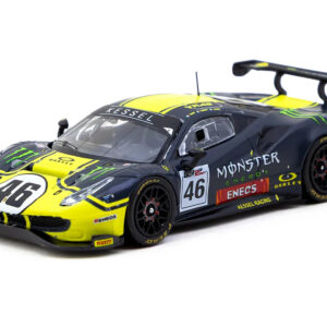 Ferrari 488 GT3 #46 V. Rossi - A. Salucci - L. Marini "Gulf 12 Hours" (2019) "Hobby64" Series 1/64 Diecast Model Car by Tarmac Works from the Sports Car Racing Collectibles store collection.