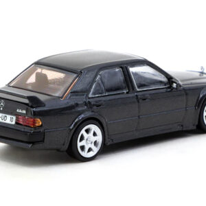 Mercedes-Benz 190 E 2.5-16 EVO 1 Blue-Black Metallic "Global64" Series 1/64 Diecast Model by Tarmac Works  by Diecast Mania