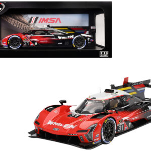 Cadillac V-Series.R #31 Jack Aitken - Tom Blomqvist - Pipo Derani "Whelen Cadillac Racing" 2nd Place IMSA "24 Hours of Daytona" (2024) 1/18 Model Car by Top Speed from the Sports Car Racing Collectibles store collection.