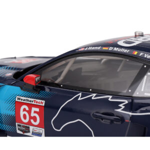 Ford Mustang GT3 #65 Joey Hand - Dirk Muller - Frederic Vervisch "Ford Multimatic Motorsports" IMSA "24 Hours of Daytona" (2024) 1/18 Model Car by Top Speed from the Sports Car Racing Collectibles store collection.