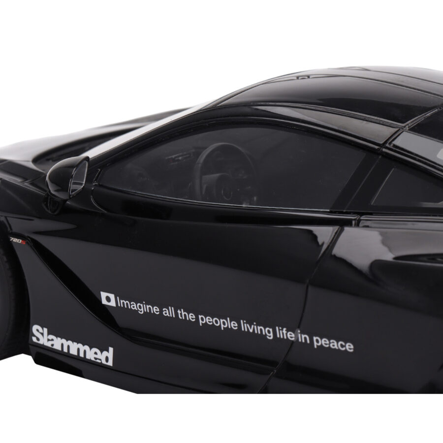 McLaren 720S "LB-Works" Black "Tokyo Auto Salon 2024" 1/18 Model Car by Top Speed from the Sports Car Racing Collectibles store collection.