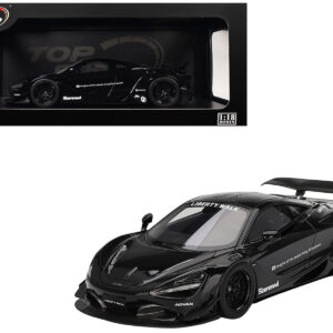 McLaren 720S "LB-Works" Black "Tokyo Auto Salon 2024" 1/18 Model Car by Top Speed  by Diecast Mania