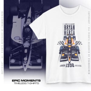 Bryan Herta 1998 Laguna Seca T-Shirt | Retro IndyCar Racing Shirt | Vintage Motorsport Graphic Tee Indy Car by Evan DeCiren Store