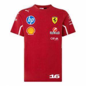 Charles Leclerc Ferrari F1 2025 T-shirt by masterlap