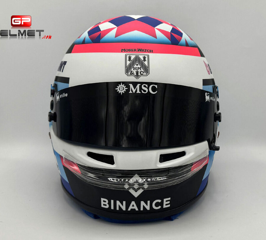 Franco Colapinto 2025 F1 Replica Helmet Alpine F1 Alpine F1 Team