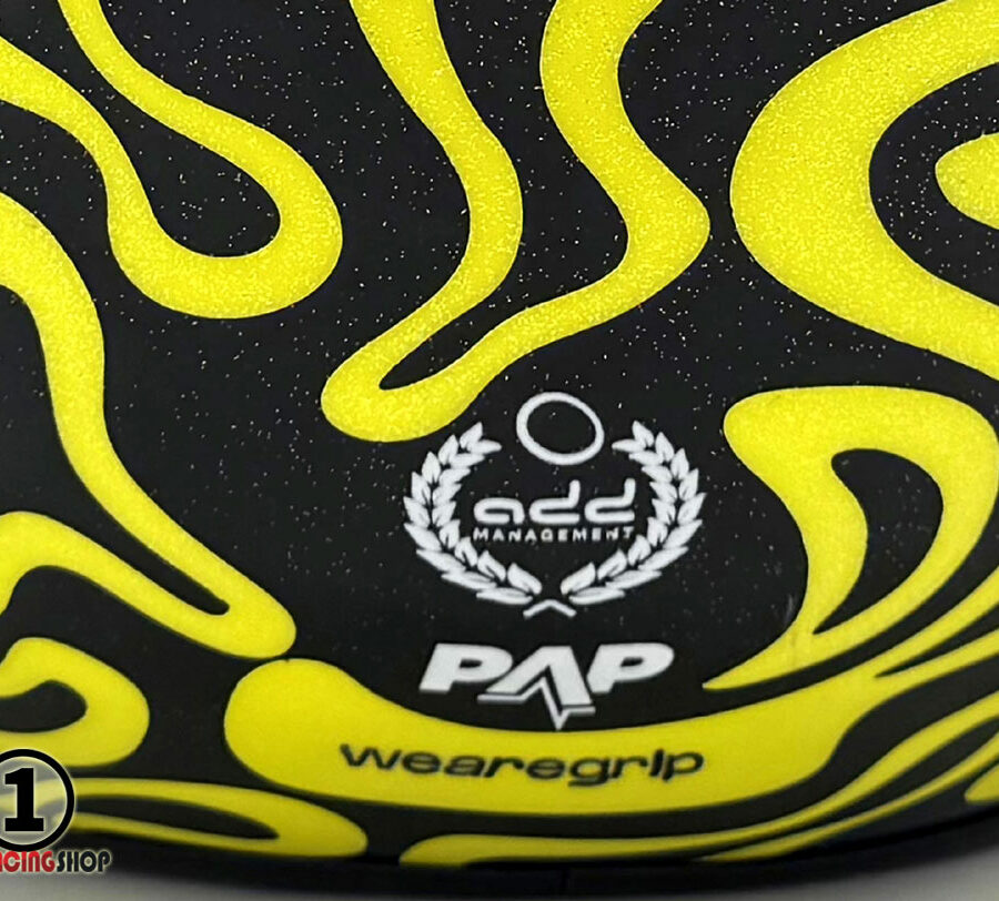 Lando Norris 2025 Bahrain GP F1 Replica Helmet Mc Laren F1 Bahrain GP - Sakhir Track Art