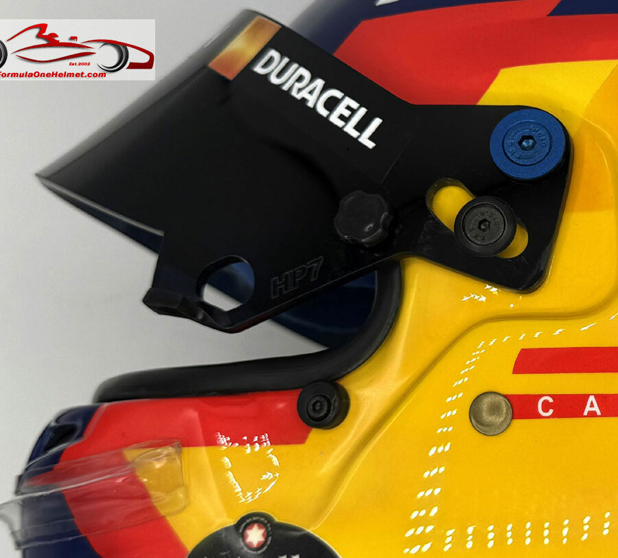 Carlos Sainz 2025 F1 Helmet Williams F1 Monaco GP Track Art