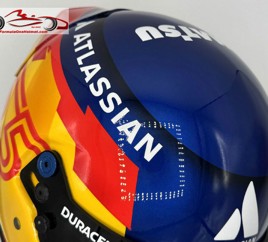 Carlos Sainz 2025 F1 Helmet Williams F1 Monaco GP Track Art