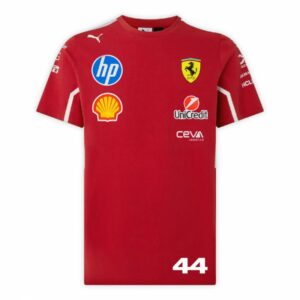 Lewis Hamilton Ferrari F1 2025 T-shirt by masterlap