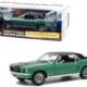 1967 Ford Mustang Coupe Loveland Green Metallic with Black Stripes and Black Top and a Pair of Skis "Ski Country Special" 1/18 Diecast Model Car by Greenlight 1967 Ford Mustang Coupe Loveland Green Metallic with Black Stripes and Black Top and a Pair of Skis "Ski Country Special" 1/18 Diecast Model Car by Greenlight