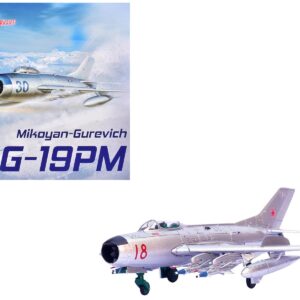 Mikoyan-Gurevich MiG-19PM Farmer-E Fighter Aircraft "Red 18" Soviet Air Force 1/72 Diecast Model by Panzerkampf by Diecast Mania
