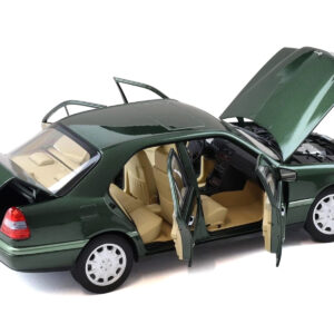 1993 Mercedes-Benz C-Class Malachite Green Metallic 1/18 Diecast Model Car by Norev from the Sports Car Racing Model Cars store collection.