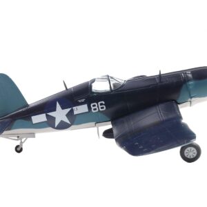 Vought F4U-1A Corsair Fighter Aircraft "Maj. Gregory "Pappy" Boyington VMF 214" United States Marine Corps 1/72 Diecast Model by Militaria Die Cast by Diecast Mania