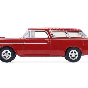1955 Chevrolet Nomad Custom Wagon Red "Barrett-Jackson" Series 16 1/64 Diecast Model Car by Greenlight from the Sports Car Racing Model Cars store collection.