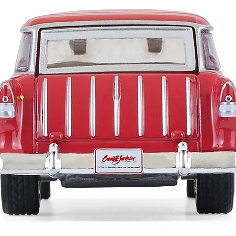 1955 Chevrolet Nomad Custom Wagon Red "Barrett-Jackson" Series 16 1/64 Diecast Model Car by Greenlight Automotive