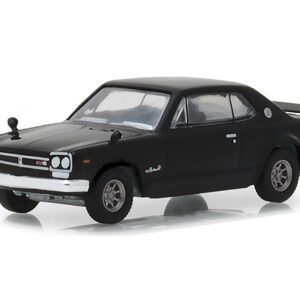 1971 Nissan Skyline 2000 GT-R Black "Tokyo Torque" Series 3 1/64 Diecast Model Car by Greenlight from the Sports Car Racing Collectibles store collection.