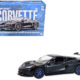 2025 Chevrolet Corvette C8 ZR1 Black with Blue Stripes with Raw Casting Dual Pack "2025 Greenlight Waltersons Collector's Expo Exclusive" 1/64 Diecast Model Car by Greenlight