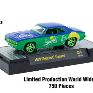 "Sodas" Set of 3 pieces Release 55 Limited Edition to 10000 pieces Worldwide 1/64 Diecast Model Cars by M2 Machines  by Diecast Mania