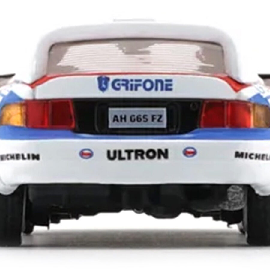 Toyota Celica GT-Four #21 Gilberto Pianezzola - Loris Roggia "Rallye Sanremo - Rallye d'Italia" (1996) with Extra Wheels 1/64 Diecast Model Car by BM Creations Automotive