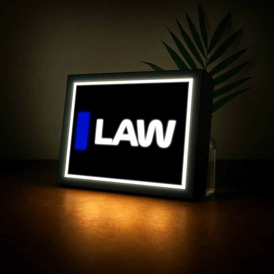 Liam Lawson (Racing Bulls F1) Name Abbreviation with LED Lighting, Formula 1, F1 Racing Sports Car Racing Gifts